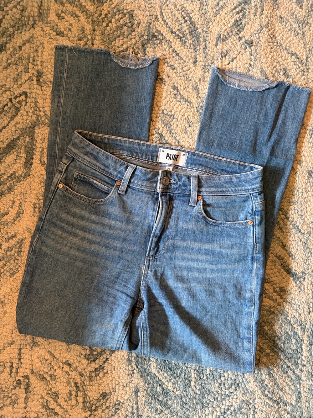 PAIGE Collette Crop Flare Jeans